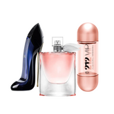 3 Perfumes Carolina Herrera GOOD GIRL, Lancôme LA VIE EST BELLE and Carolina Herrera 212 VIP ROSÉ (Eau de Parfum)