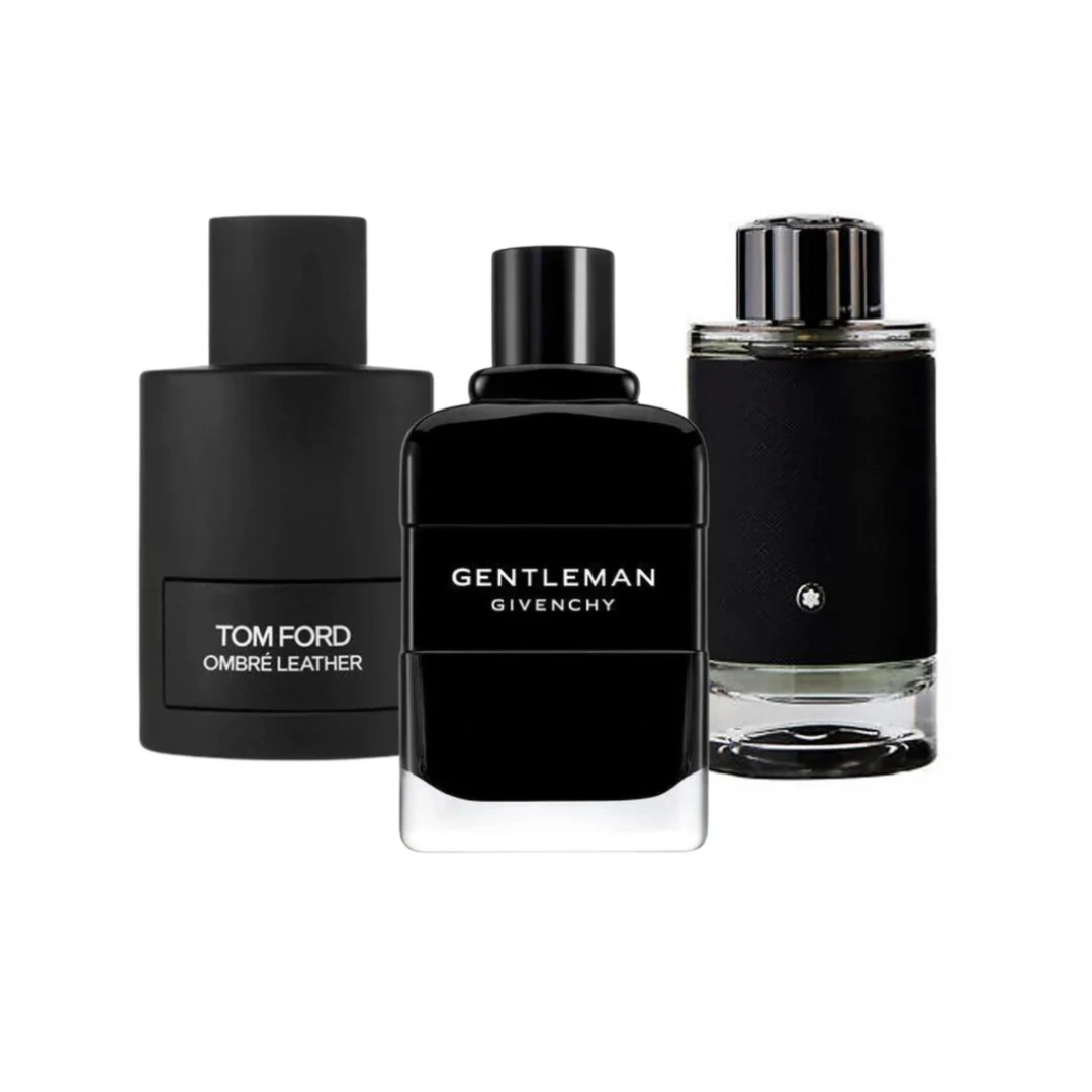 3 Perfumes Tom Ford Ombre Leather, Givenchy Gentleman, Montblanc Explorer (Eau de Parfum)