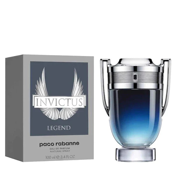 COMBO OF 3 PERFUMES: PACO RABANNE INVICTUS LEGEND, PACO RABANNE INVICTUS, AND PACO RABANNE INVICTUS VICTORY 100ML